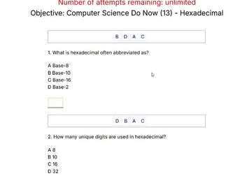 Online MCQ in Computer Science and SPaG