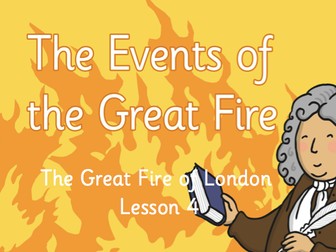 Events of The Great Fire of London
