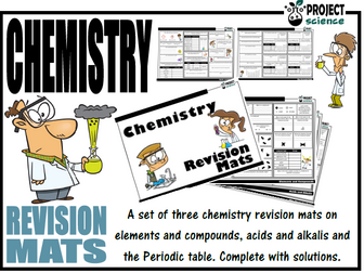 Chemistry Revision Mats