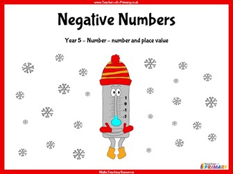 Negative Numbers - Year 5