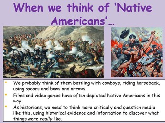 Native Americans Unit KS3