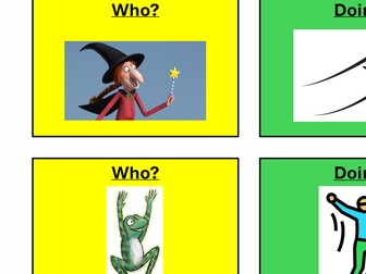 Room on the Broom - Colourful Semantics