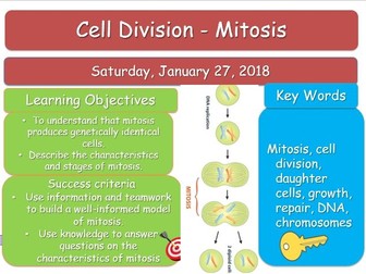 AQA B1 - Cell Biology - 12 Lessons