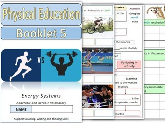 PE Booklet 5: Energy Systems/Aerobic and Anaerobic (NEW)