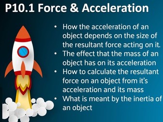 P10.1 Force & Acceleration