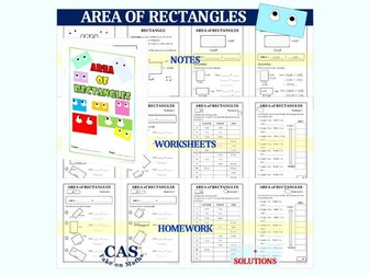 Area of Rectangles Workbook