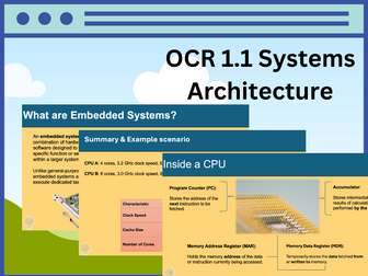 OCR GCSE Computer Science Unit 1.1 Complete lessons and worksheets