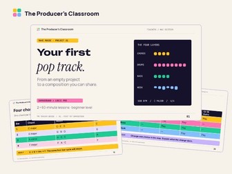 Your First Pop Track: KS3 Music Technology