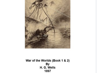 War of the Worlds  booklet