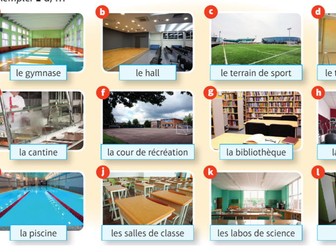 French GCSE - Comment est ton college? Describe your school