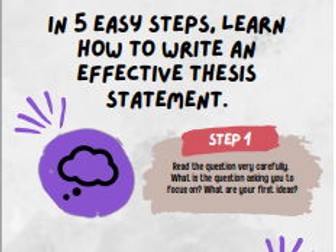 Step by step guide to writing an AQA GCSE Literature essay