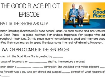 THE GOOD PLACE - PILOT EPISODE