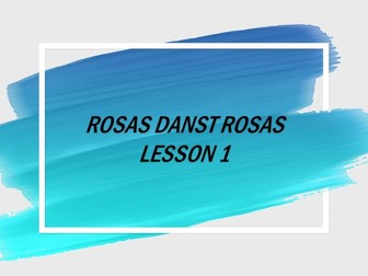 KS3 Dance Rosas Danst Rosas - Unit of Work