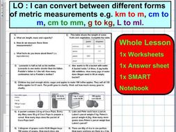Convert Diffe Forms Of Metric Units M Capacity Length Convert Diffe Forms Of Metric Units M Capacity Length Conversion Ks2 5 6 Whole Lesson By Trabzonunal Teaching Resources Tes