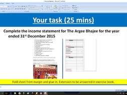 income statement profit and loss account by zeeprod1 teaching