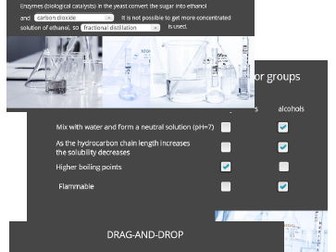 Alcohols and Carboxylic Acids: Interactive Quiz