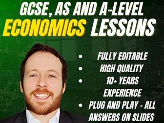 GCSE Economics - Economic Growth  (3-4 lessons)
