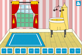 Decorate the Royal Nursery Interactive Game - KS1
