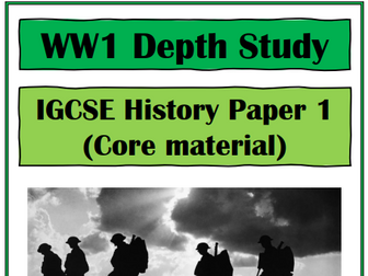 IGCSE History - How to answer paper 1 core content questions - Cambridge