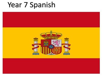 Complete Spanish Year 7 Curriculum Resources