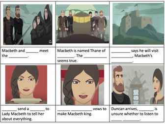 Macbeth - Low ability plot and character lessons