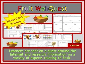 Fruit WebQuest