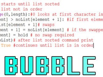 ::Bubble Sort using Python::