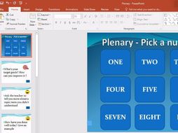 Never Had To Make A Plenary Again With This Easy And Engaging Plenary.ppt