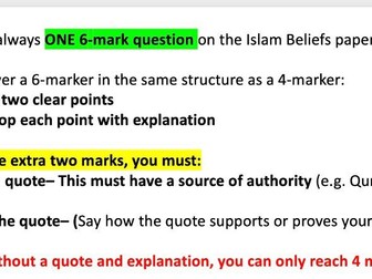 AQA GCSE RS (8062) – Mastering the 6-Mark Qu (Complete Lesson & Structure Guide)