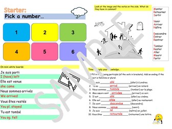 French perfect tense