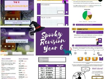 KS2 Halloween Spooky SATs Booklet