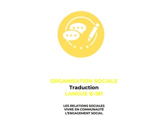 French Translations Social Organisation Language B IB1