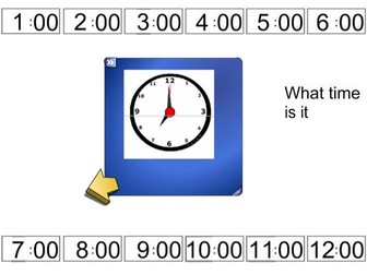 Teaching Time - o'clock