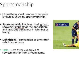 AQA GCSE PE - Chapter 5C - Ethical & Socio-cultural Issues in Sport