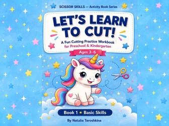 Scissor Skills Cutting Practice for Preschool | Let’s Learn to Cut