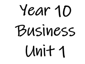 New Specification WJEC GCSE Unit 1.2 Careers and Business