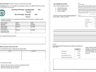 2.3 Managing finance booklet Edexcel A Level Business Studies
