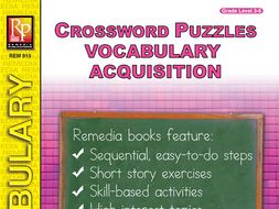 Vocabulary Acquisition: Crossword Puzzles