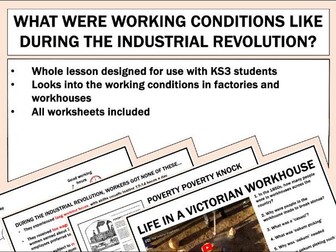 Industrial Revolution: Working conditions