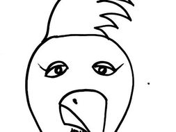 chicken mask template by heather mcdonald teaching resources tes