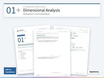 Dimensional Analysis Challenge Problems