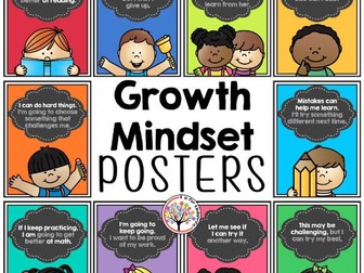 Growth Mindset Posters