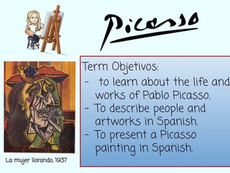 Picasso Project - Physical descriptions in Spanish.