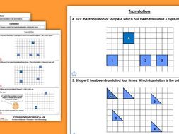 Translation activity worksheet image