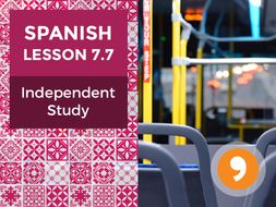 Spanish Lesson 7.7: Mis Viajes - Independent Study