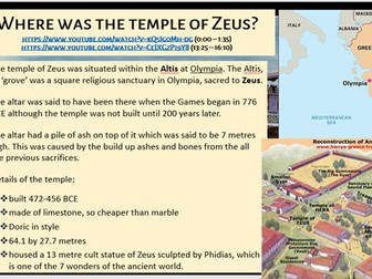 Myth and Religion - Unit 3, Lesson 4: Temple of Zeus at Olympia