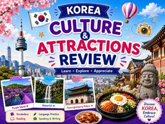 Korea Culture & Attractions Review | ESL EFL