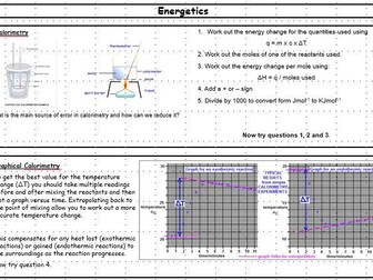 AQA A Level Energetics Revision