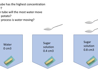 Science - Osmosis required practical