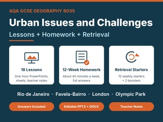 Urban Issues and Challenges: Complete Topic Bundle